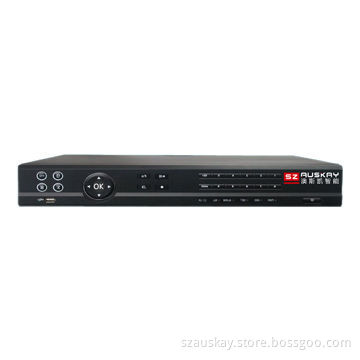 HD SDI DVR, Supports 1 Inter Core and Linux Operating System, 16pcs Hard Disk